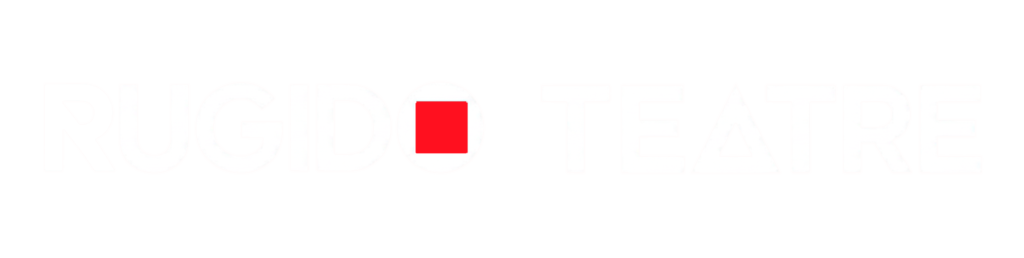 Logo RUGIDO TEATRE horizontal Letras Blancas